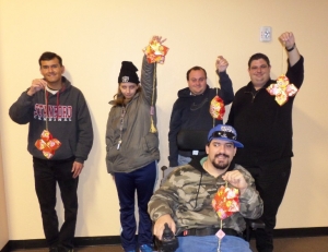APP shows off the awesome Chinese New Year lantern decorations they made out of red money envelopes.