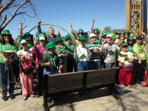 Getting our parade on!
